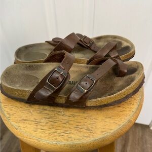 Brown Leather Sandals